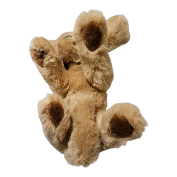 Vintage Gund Puppy Dog Plush Stuffed Animal 1985 Tan Brown 9" - Picture 3 of 5